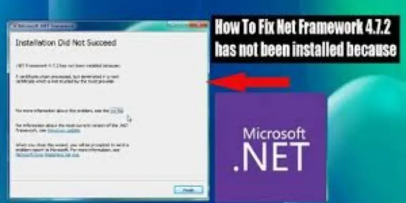 Hướng Dẫn Fix Lỗi .NET Framework 